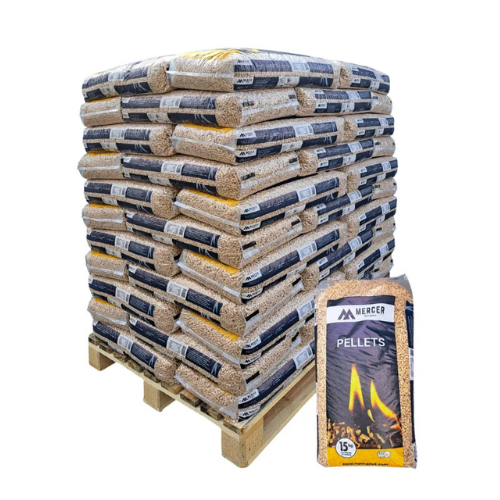 Deutsche Nadelholzpellets ENplus A1 66 Säcke x 15 kg (990 kg Palette)